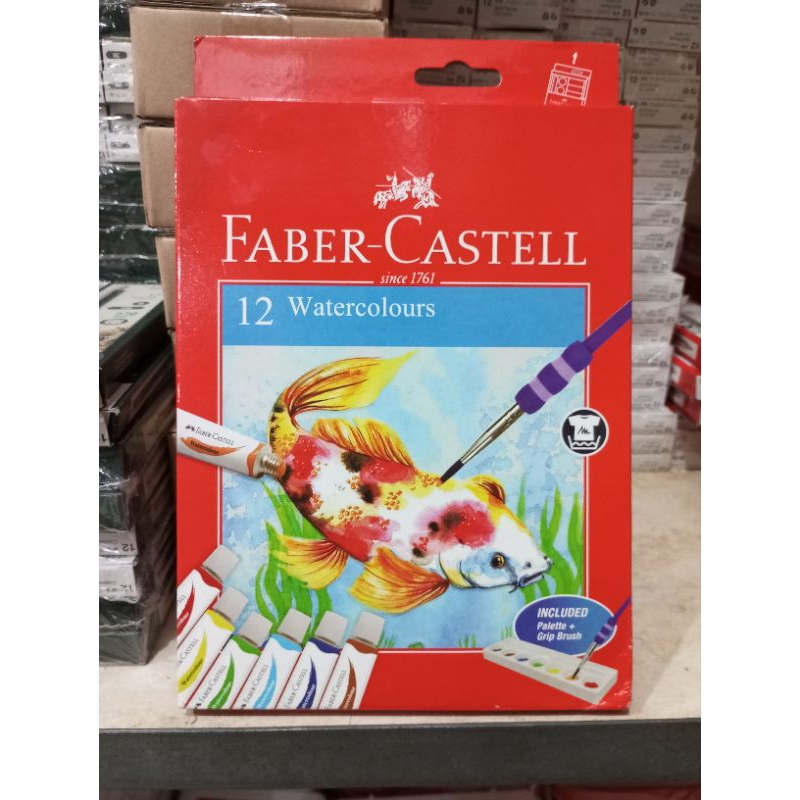 

Watercolor Set 12 Warna Faber-Castell