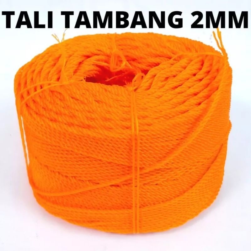 

Tali Nilon/tampar/tambang ukuran 2mm (WARNA RANDOM)