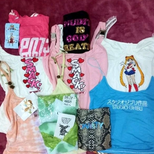 Comfortable Omighty Tube Kemben Tanktop Top Bra Bodysuit Satin Silk