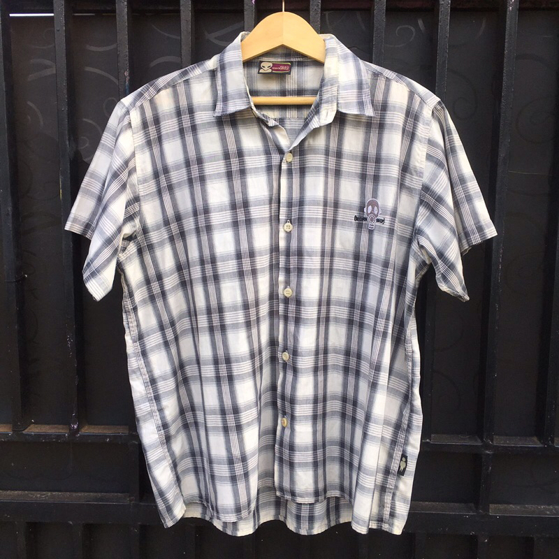 RARE VTG ALIEN WORKSHOP PLAID SHIRT