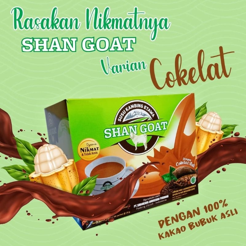 

SUSU KAMBING ETAWA BUBUK SHAN GOAT RASA COKLAT