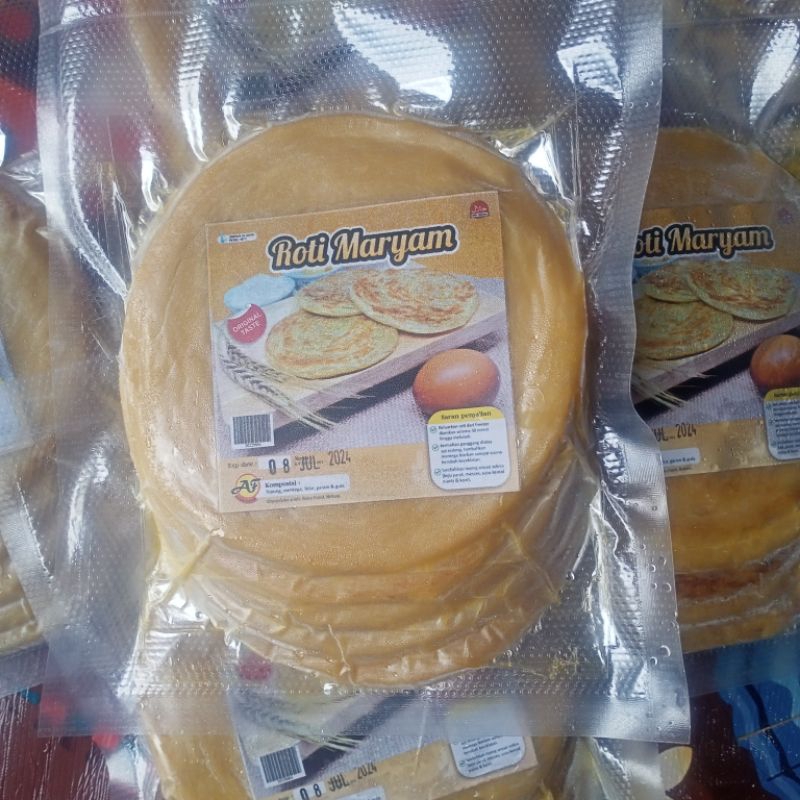 

(PROMO 1.1) Roti maryam varian jumbo diameter ± 15cm