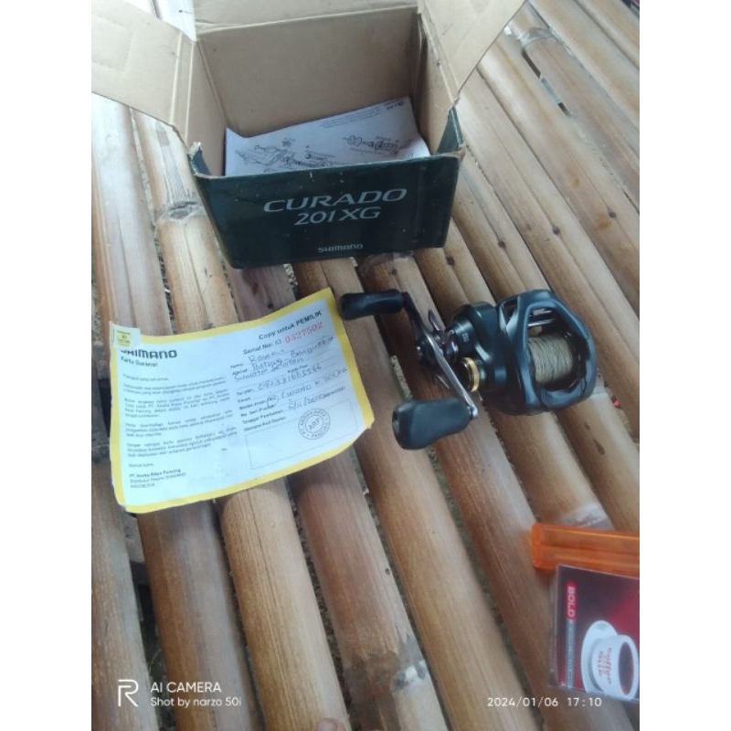 Shimano Curado 201 XG Bekas