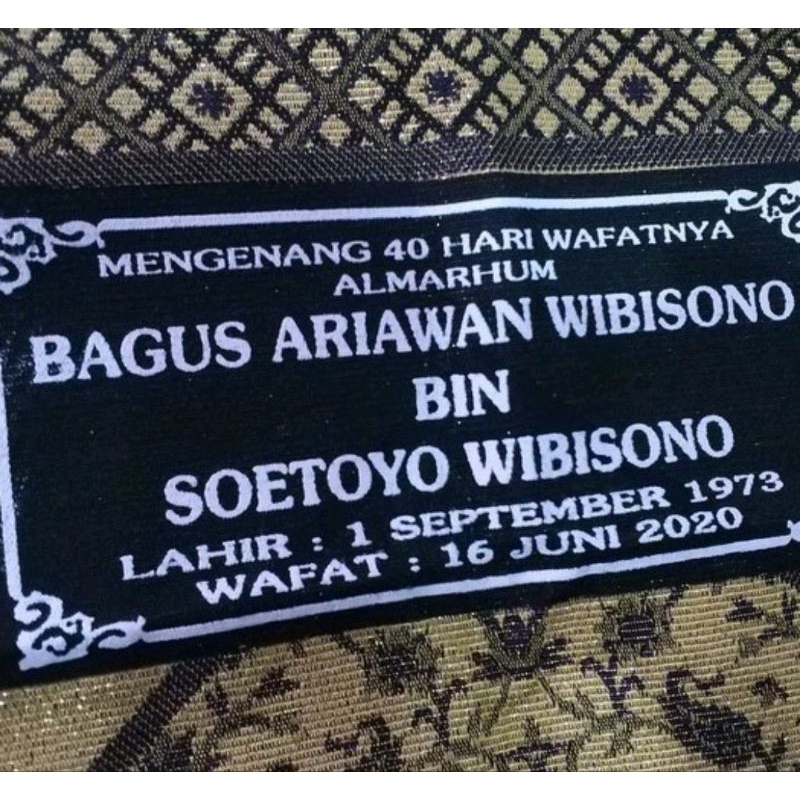

SABLON SAJADAH/ SAJADAH SABLON DASABLON BLOK HITAM/SAJADAH SABLON DASAR PUTIH/TANPA DASAR