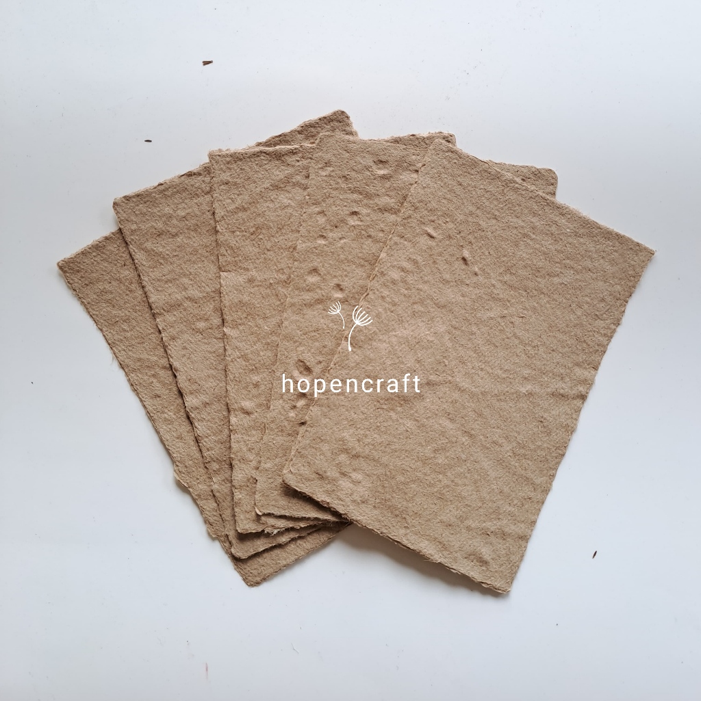 

Kertas Daur Ulang | Brown | Handmade Paper