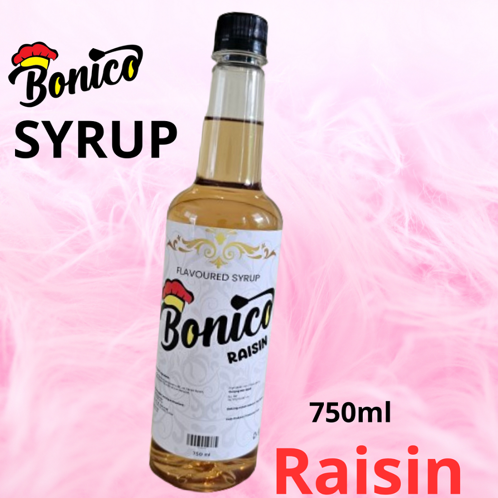 

RAISIN BONICO Premium Flavored Drink Syrup 750ml KISMIS minuman cafe