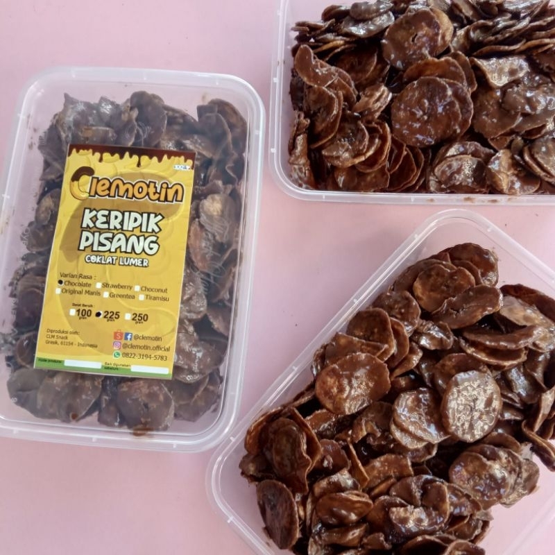 

KERIPIK PISANG COKLAT LUMER JUMBO MURAH