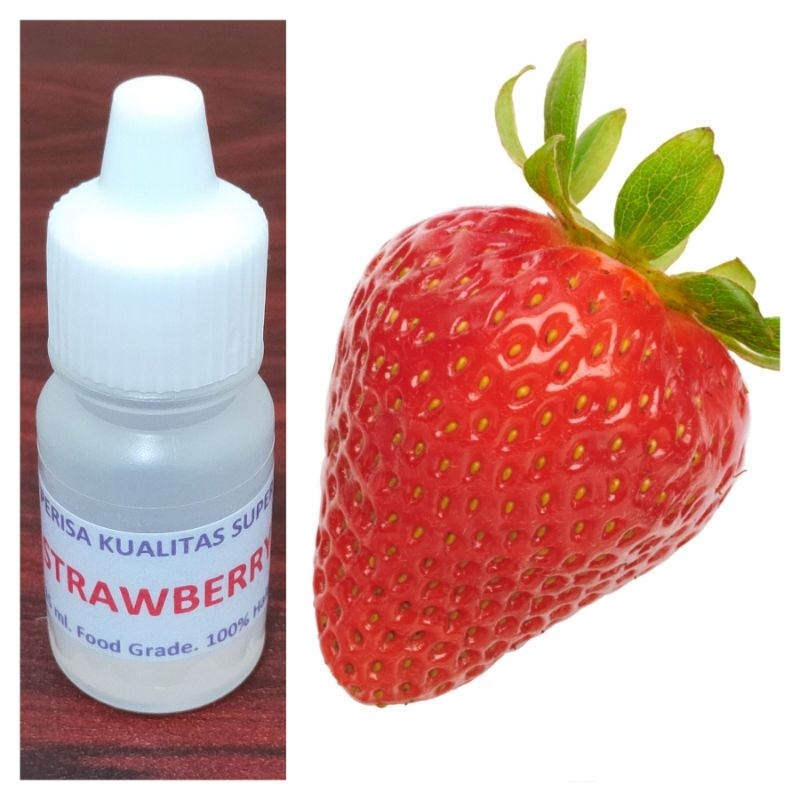 

Perisa Perasa Flavor Essence Strawberry Halal 15ml Tanpa Warna