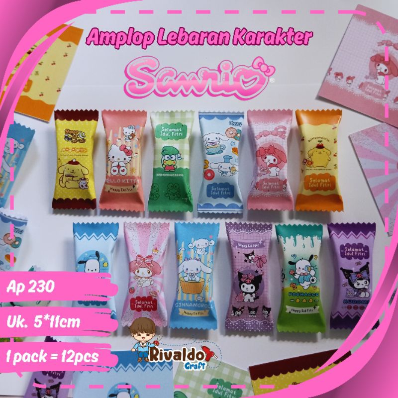 

Amplop Lebaran Permen Sanrio