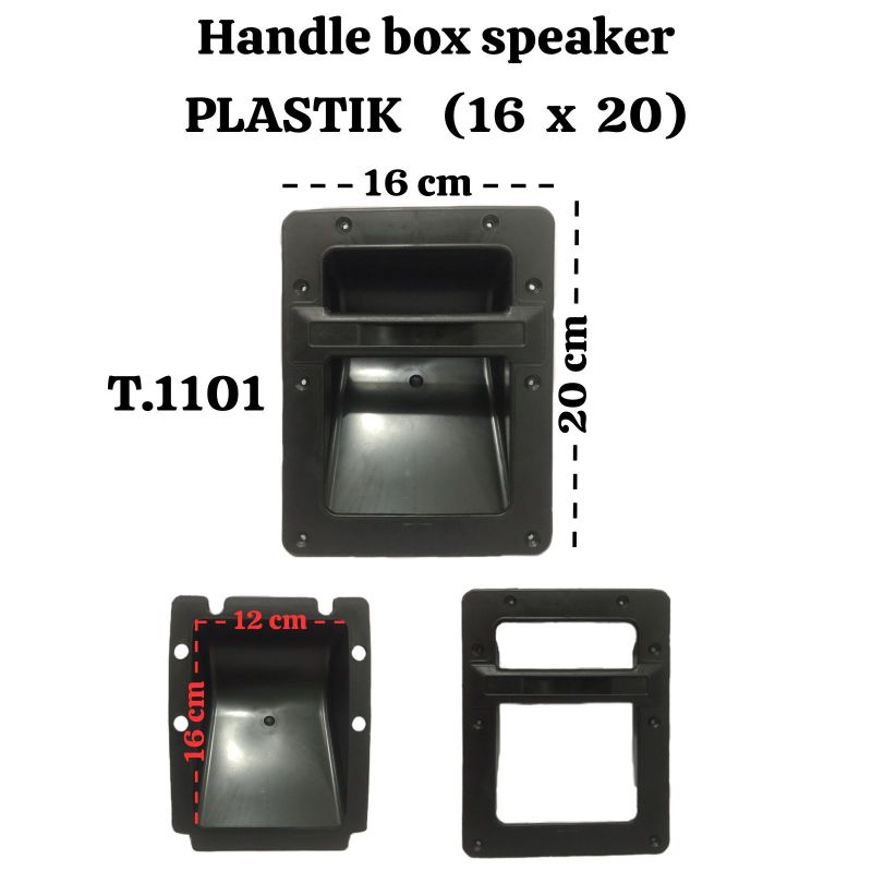Handle Box Speaker PVC / Plastik