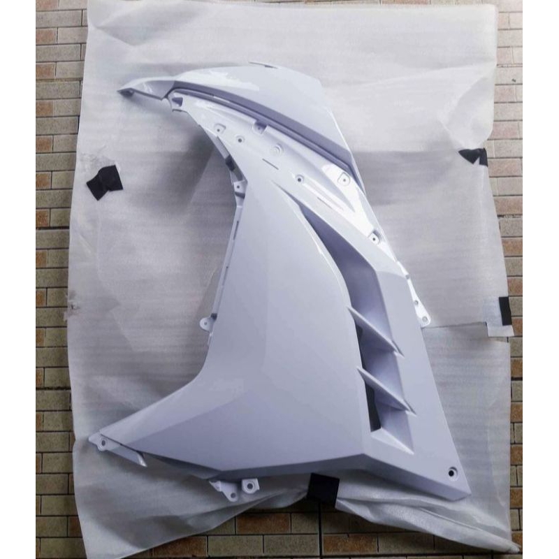 Fairing Ninja 250 fi old putih sebelah kiri original Free paking kayu