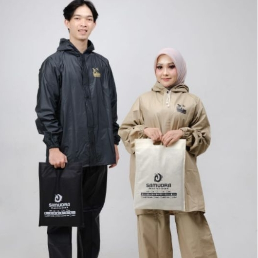 Has Hujan Setelan Jaket Celana Pria Wanita Anti Rembes