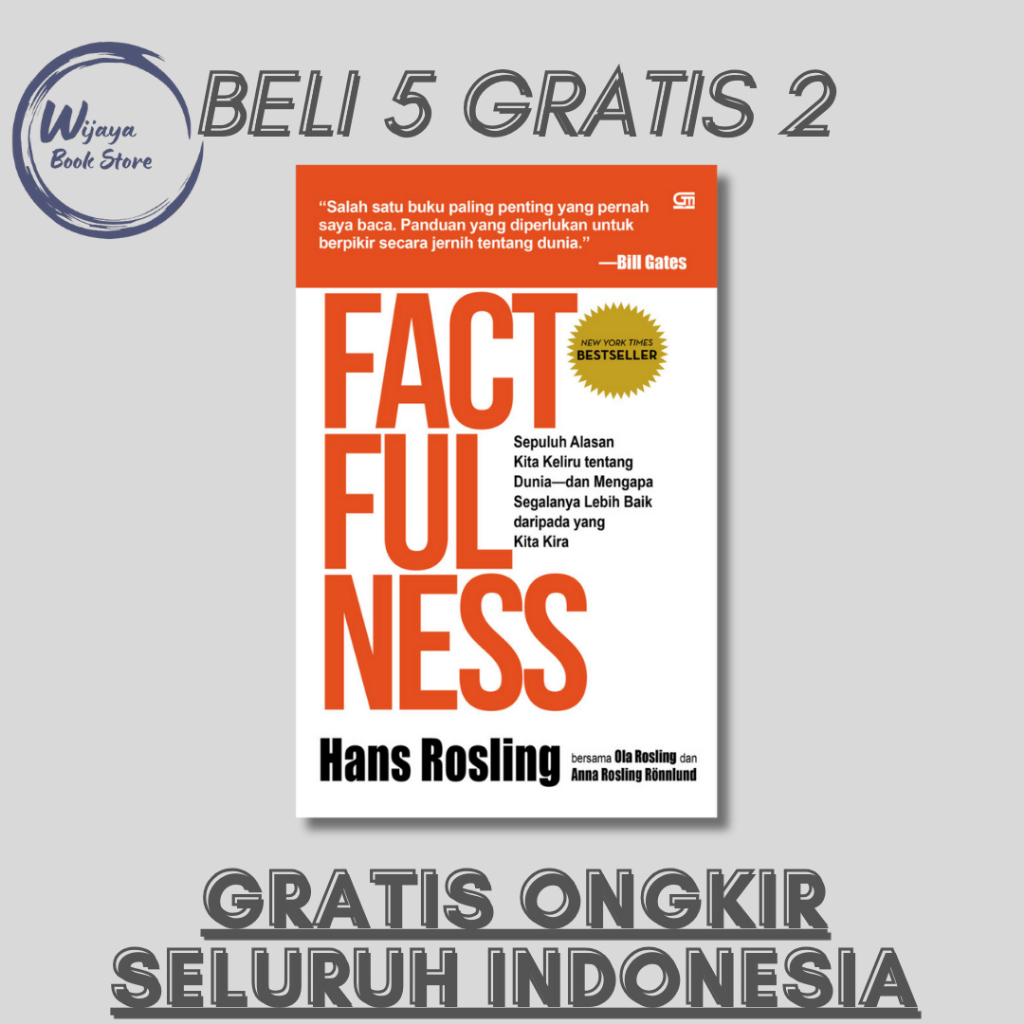 

FACTFULNESS: 10 ALASAN KITA KELIRU TENTANG DUNIA (HANS ROSLING)
