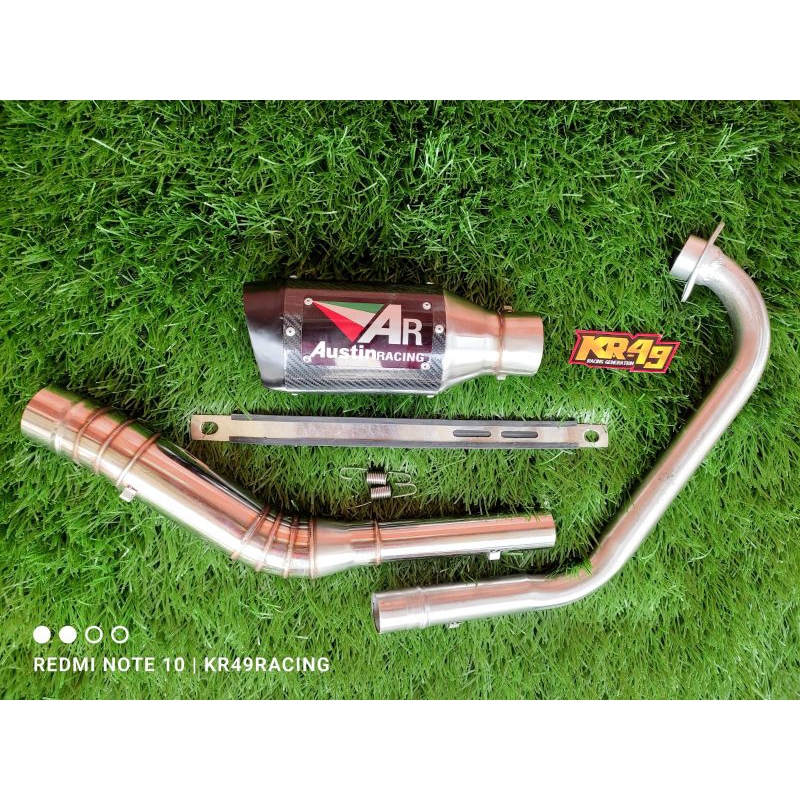 Knalpot Austin Racing Vixion R15 Cbr Satria Byson Mx king