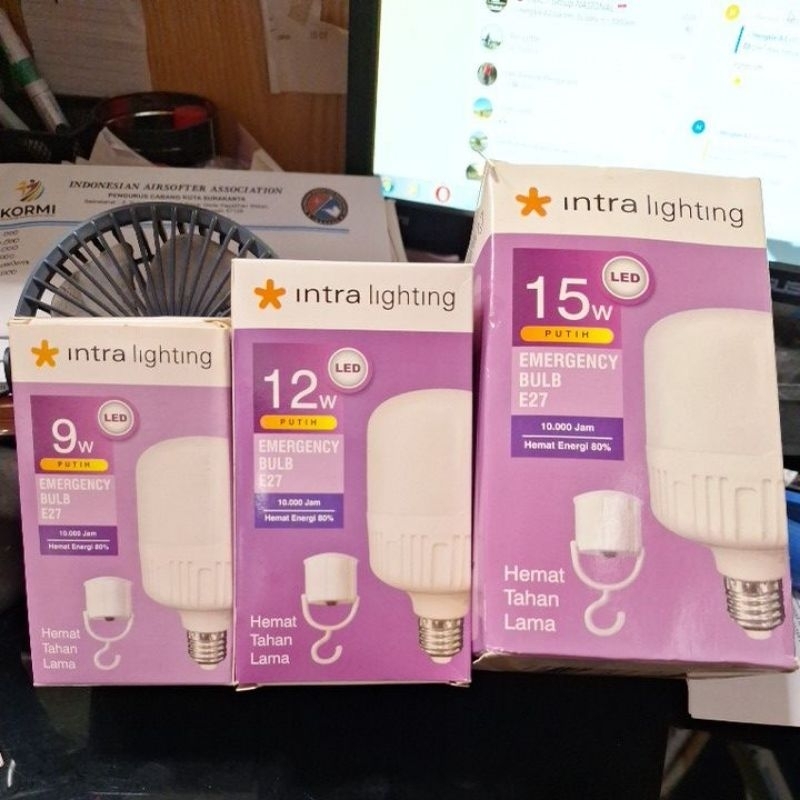 Intra Lighting emergency bulb e27
