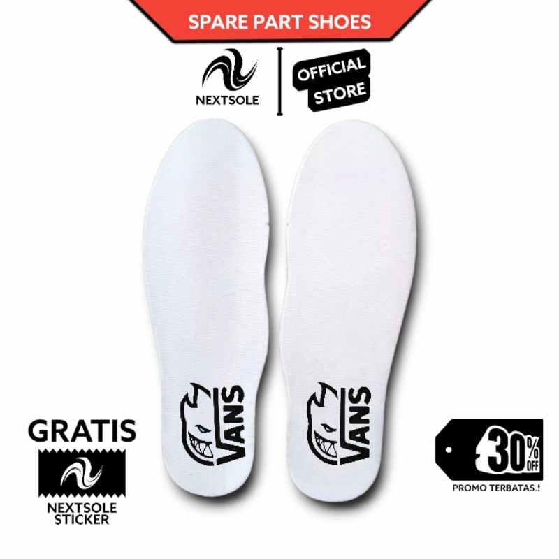 Nextsole - Insole Sepatu Vans Shoes Pria & Wanita
