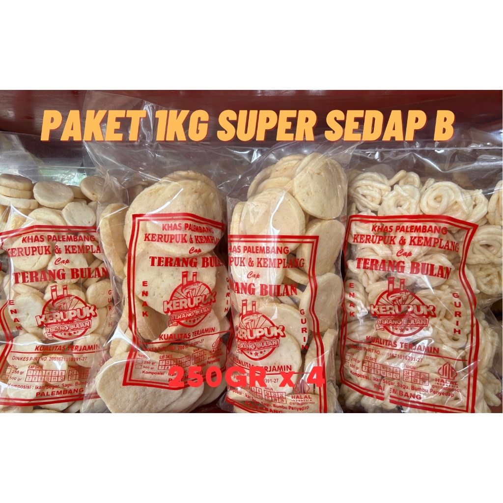 

PAKET 1KG SUPER SEDAP B