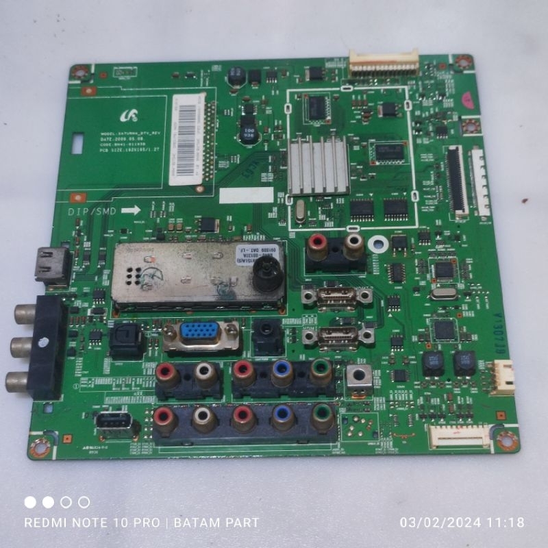 MB MAINBOARD MOTHERBOARD MESIN TV LCD Samsung LA 32B450 - LA32B450
