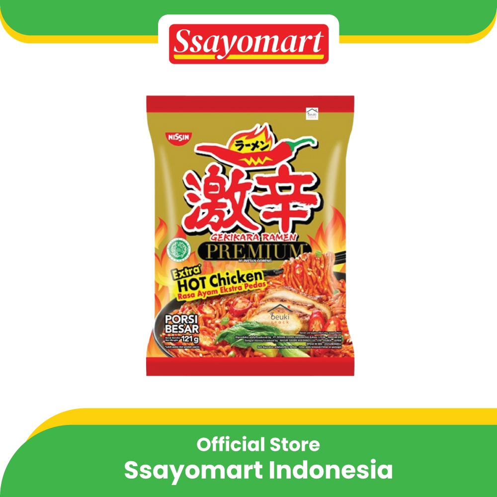 

Nissin Gekikara Ramen Premium / Rasa Ayam Ekstra Pedas 121 g