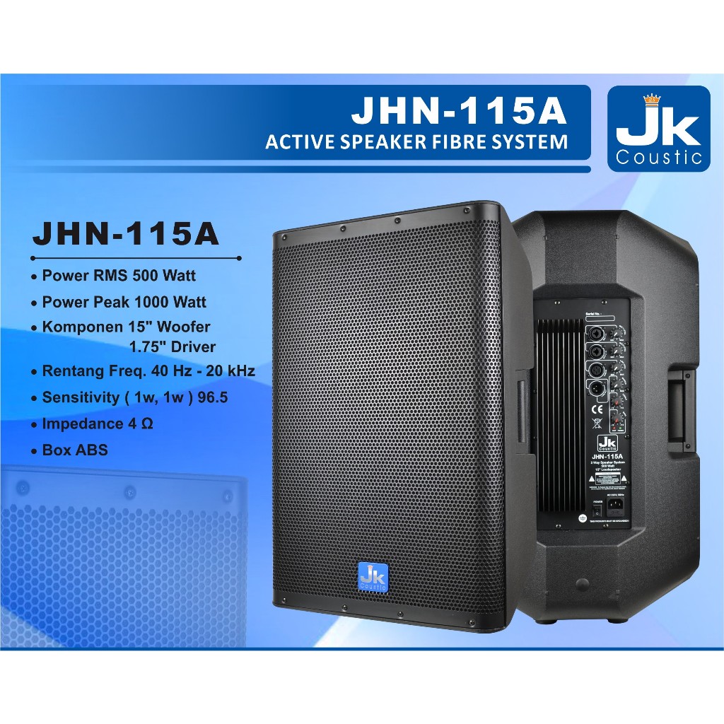 Speaker Aktif 15 inch JHN-115A Jk Coustic