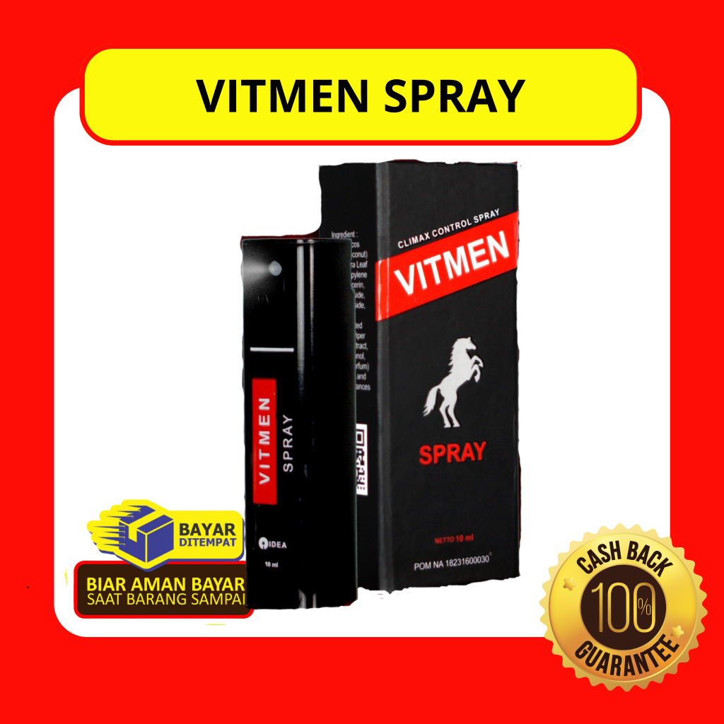 VITMEN SPRAY RAHASIA KEKUATAN PRIA