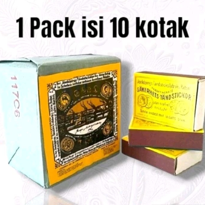 KOREK API KAYU JADUL ISI 10 PACK