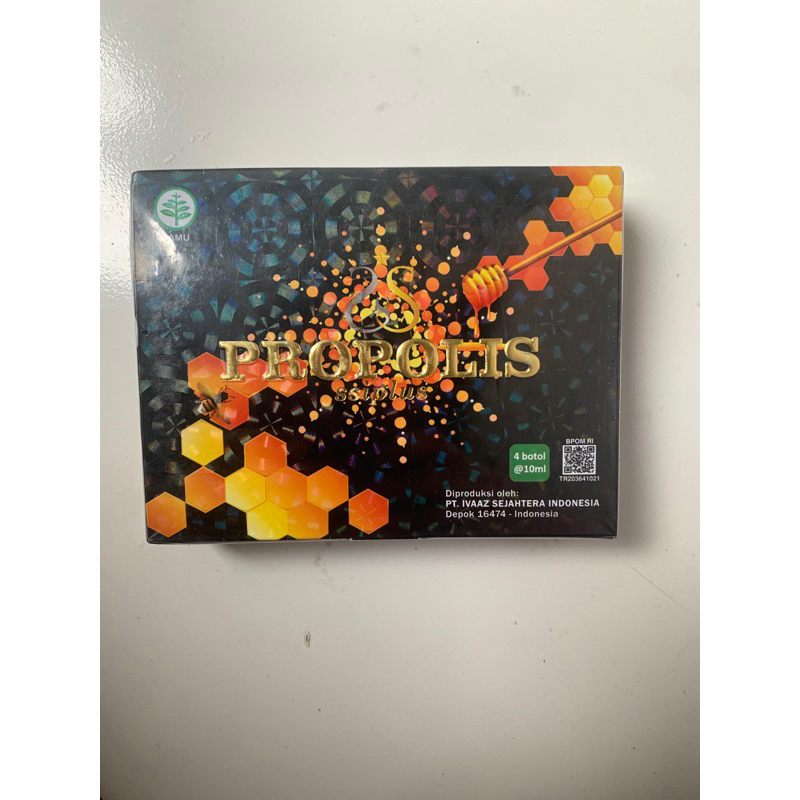 PROPOLIS SSIPLUS ORIGINAL TERMURAH (satuan perbox) isi 4 botol