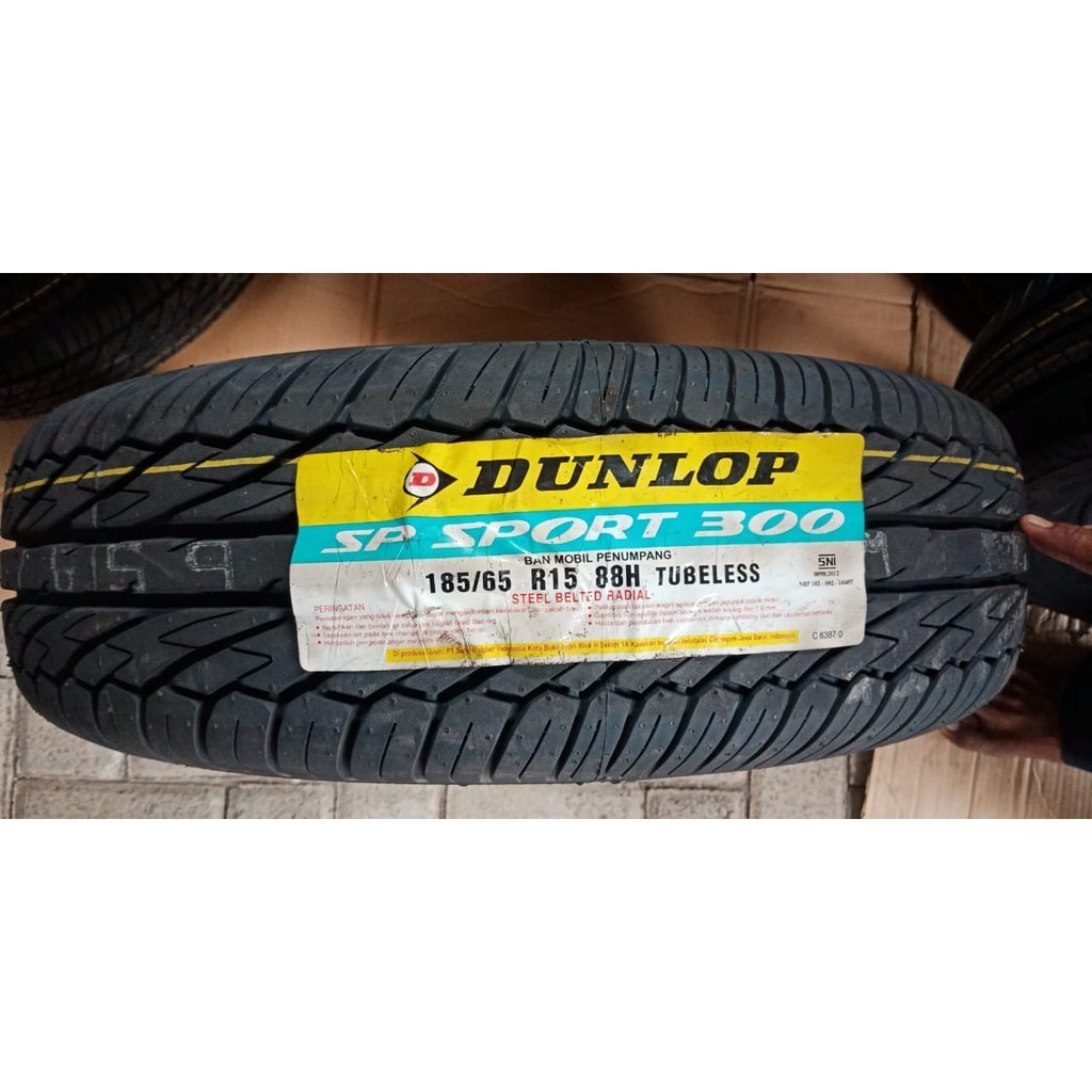 FREE PASANG - DUNLOP SP300 Ukuran 185/65 R15 - Ban Mobil Grand Livina Ertiga APV