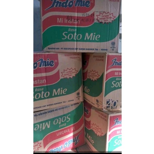 

Indomie Mie Instan Soto Mie 1 Dus isi 40 pcs x 70 gram