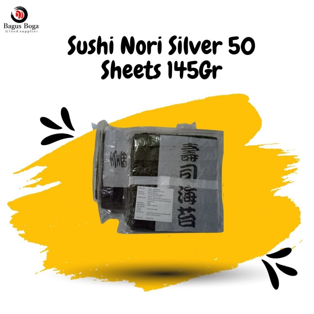 

Sushi Nori Silver 50 Lembar
