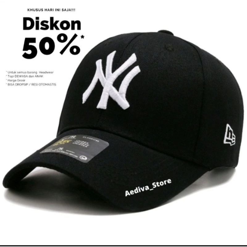 Topi pria original/Topi baseball/Topi Distro/Topi Model terbaru/Topi Polos/Topi Snapback