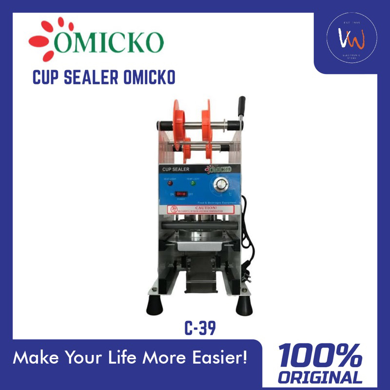 Cup Sealer Omicko C-39 / Pengemas Minuman / Sealer Pengemas Minuman
