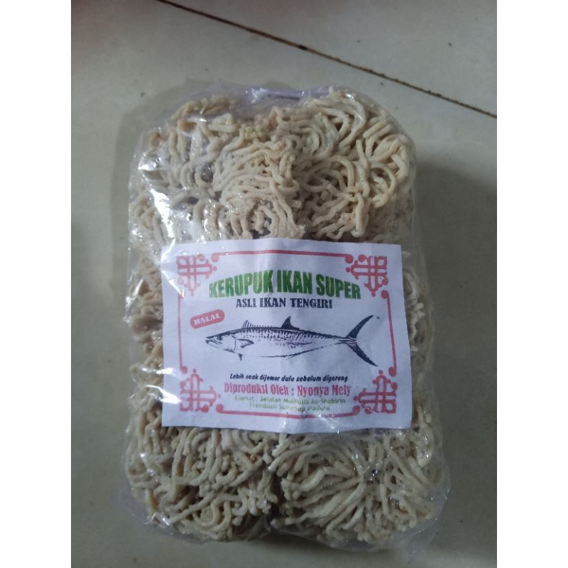 

Kerupuk Ikan tengiri