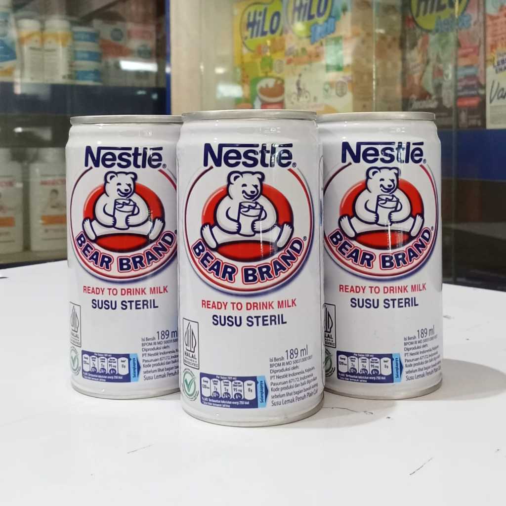 

BEAR BRAND Susu Steril 189gr