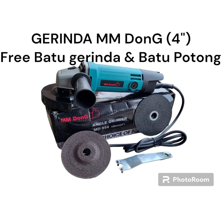 Mesin Gerinda tangan 4" bonus mata gerinda TERMURAH PROMO