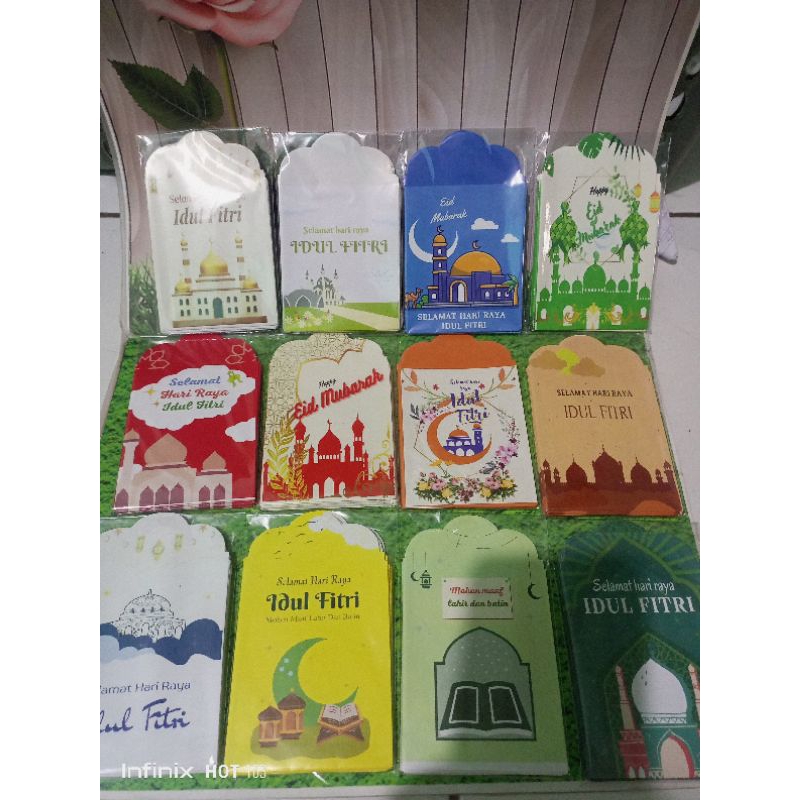 

Amplop Lebaran Medium Muslim Masjid terbaru isi 10(Bisa COD)