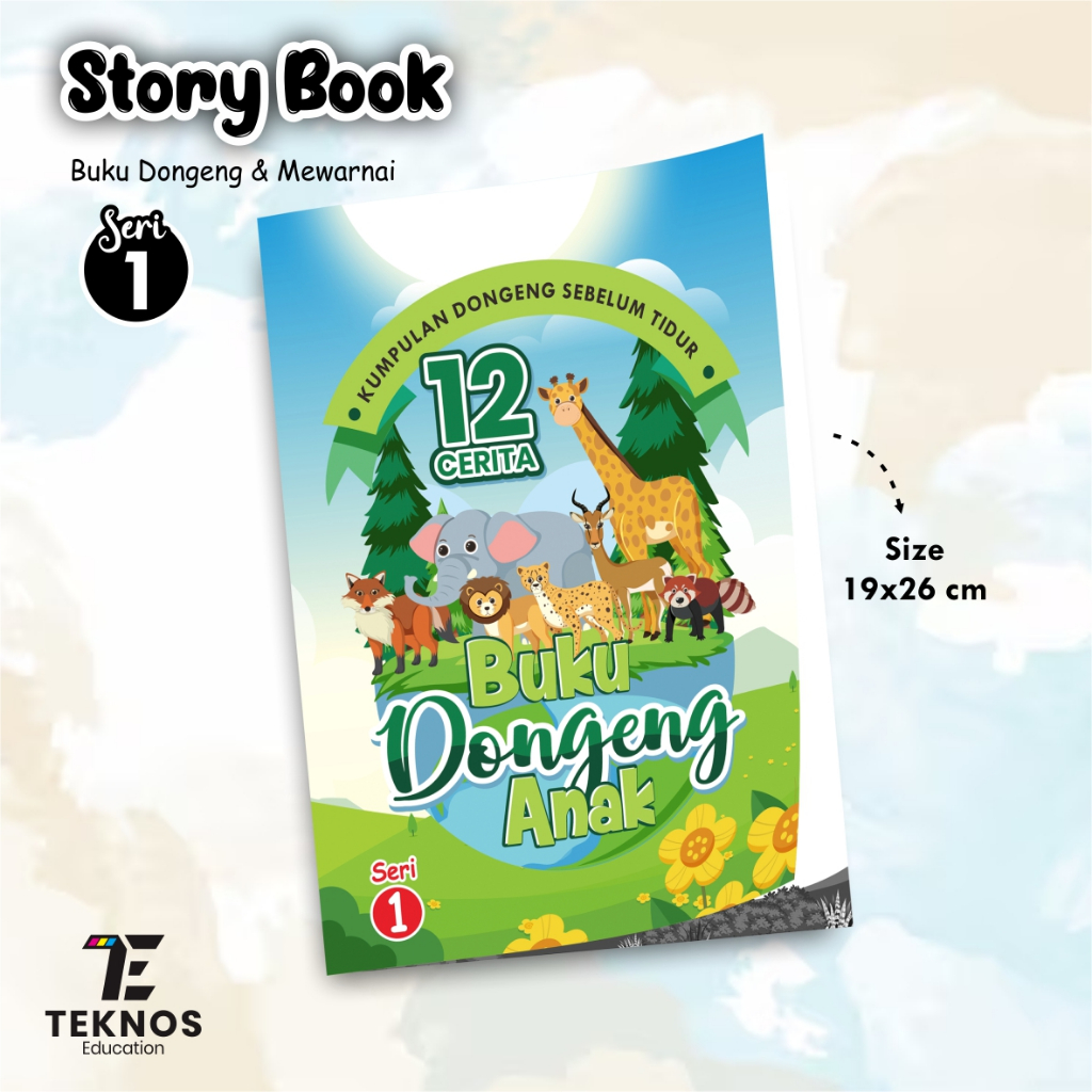 

BUKU EDUKASI ANAK BELAJAR MEMBACA MENULIS MEWARNAI - BUKU DONGENG ANAK ALL SERIES