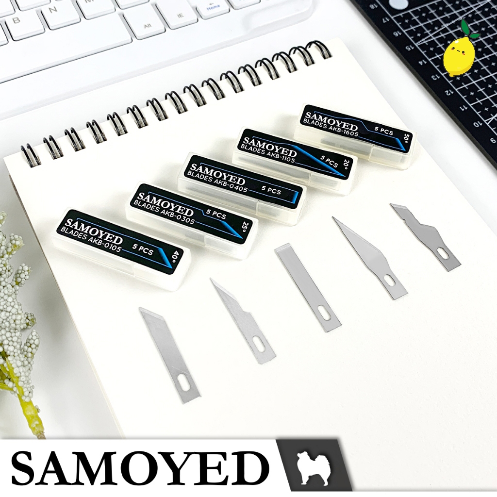 

Refill Cutter / Spare Blades Cutter Pen Samoyed AKB