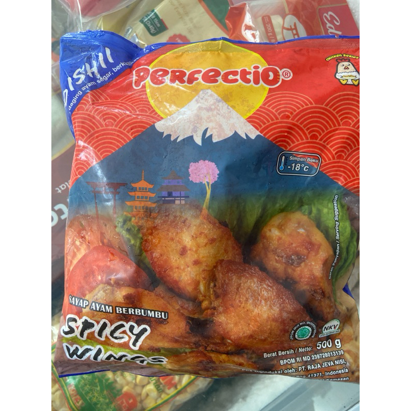 

PERFECTIO SPICY WINGS 500gr