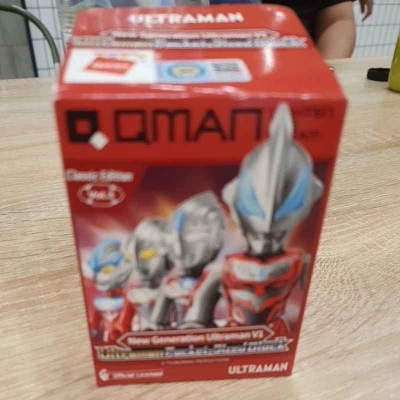 Qman vol3 ultraman blindbox variasi taiga tri strium(bacadeskripsi)