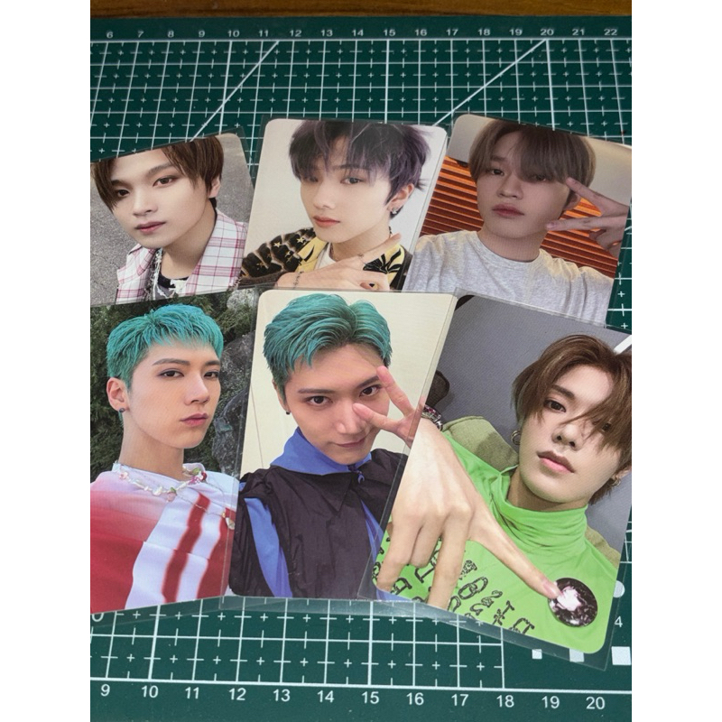 Pc haechan chilling, Pc Jisung crazy, Pc Chenle cafe, Pc Yuta Sticky, Pc Ten photobook universe, Pc 