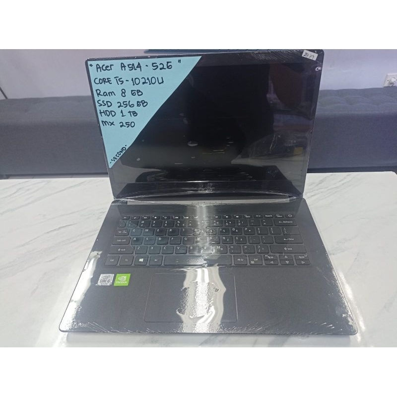 LAPTOP MURAH ACER A514-52G Core I5-10210U RAM 8GB SSD 256GB HDD 1TB NVIDIA MX 250