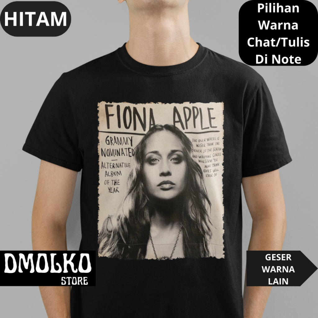 Kaos Musik Fiona Apple 2 | Tshirt Musik Uk S - 7XL | Kaos Dewasa Dan Kaos Anak | Kaos Bigsize | Kaos