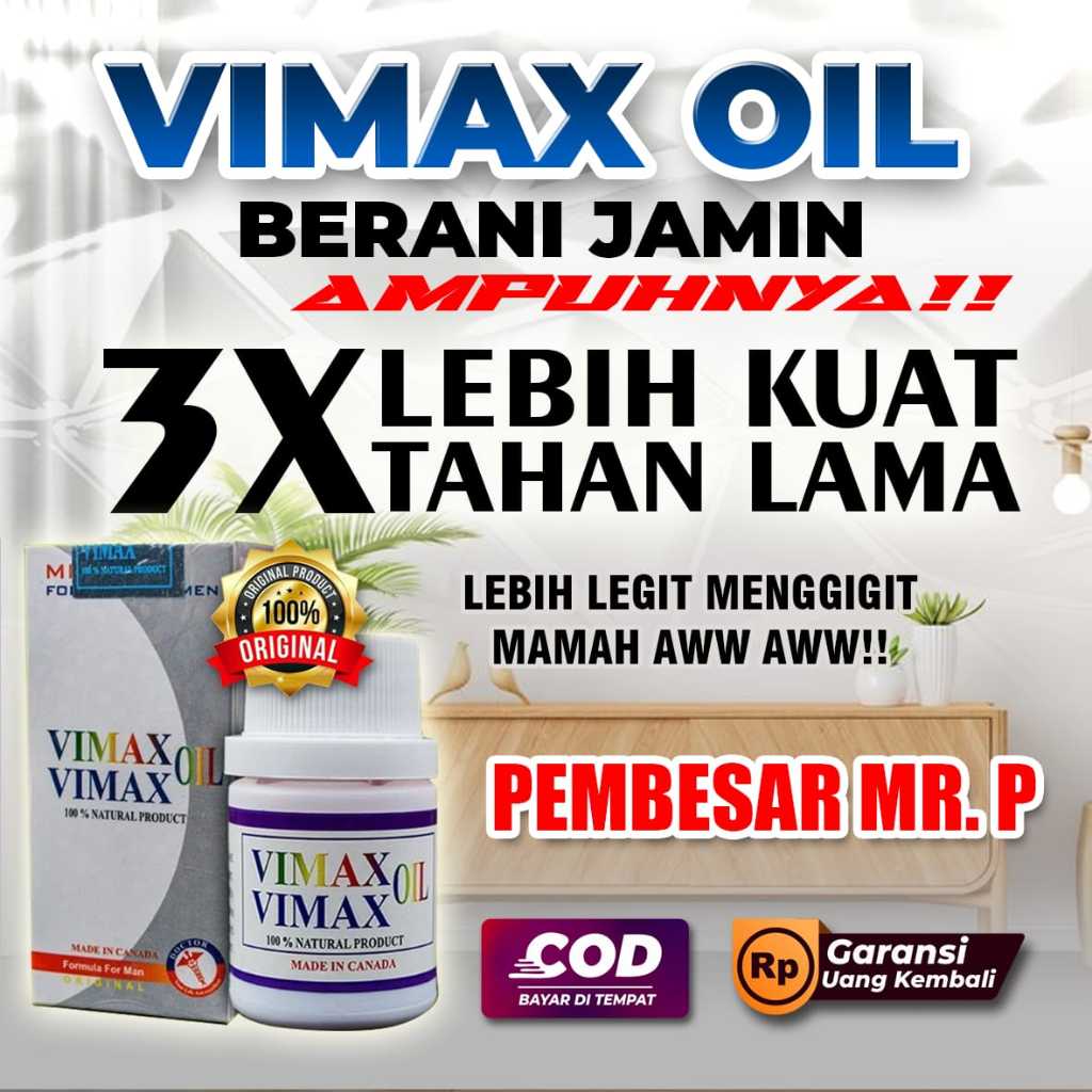 vimax oil pembesarpenis pembesar alat vital pital pria hasil permanen cepat 100% original minyak lin