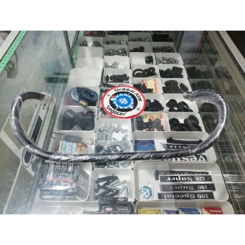 Flanger  jok depan pisah vespa super sprint vbb bajaj ps px