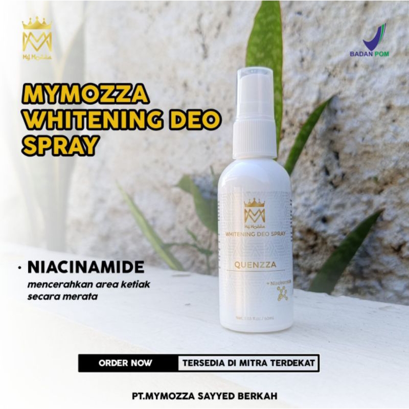 Whitening Deo Spray My Mozza 60ml ORI BPOM. exp 2026