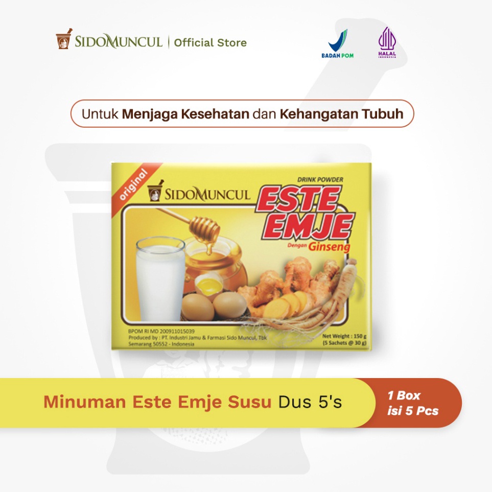 

Serbu sekarang Sido Muncul Minuman Este Emje Susu 5s Menghangatkan Tubuh