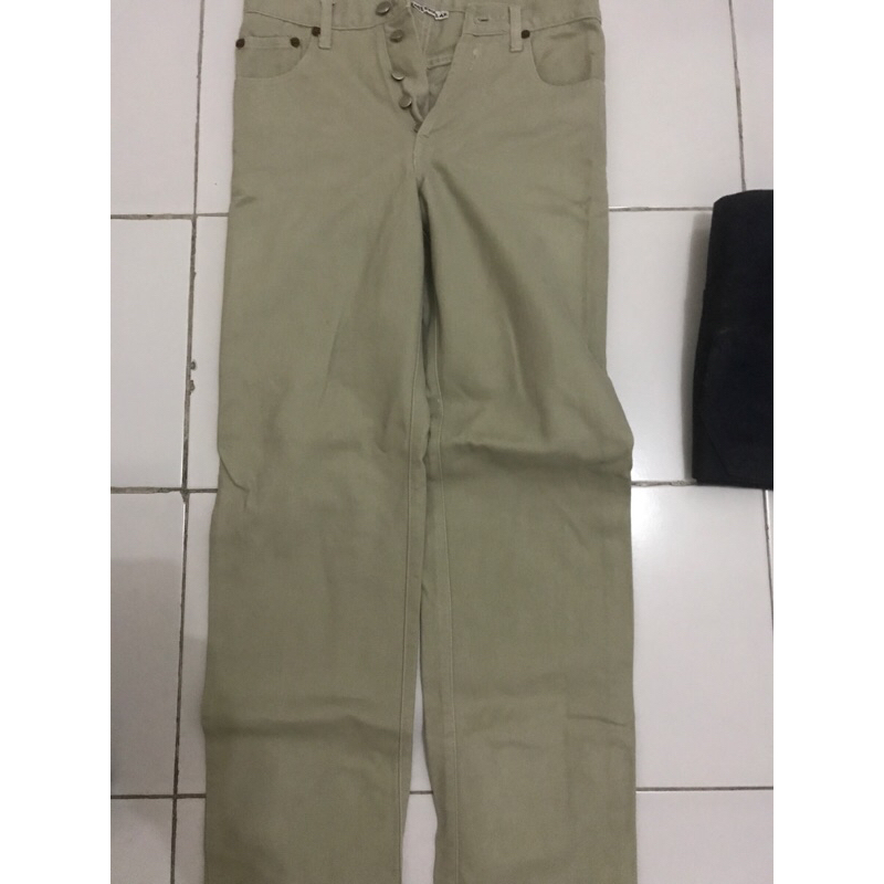 Celana Jeans Replay Kream Preloved