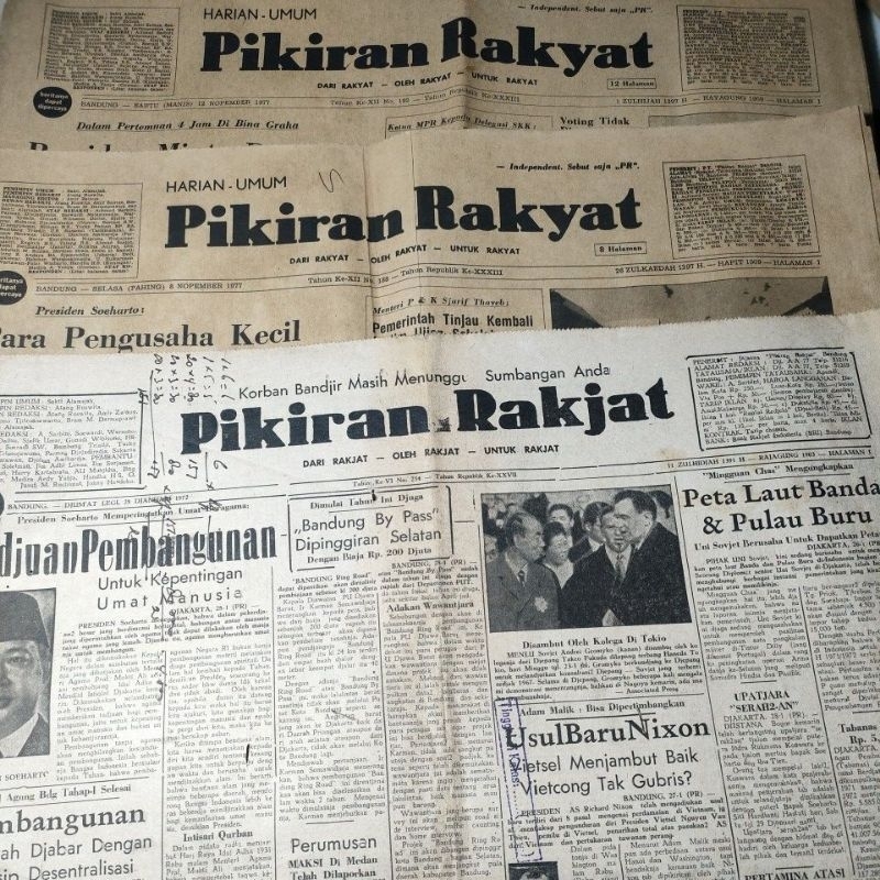 Koran Pikiran Rakyat 1970s