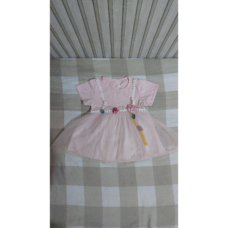 Preloved Dress Gaun Pesta Baju Rok Bayi Anak Perempuan